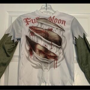 In Character Werewolf “Full Moon” costume top Sz 10